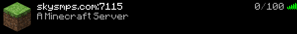 Sky Smp Minecraft Server Banner