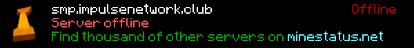 Impulse SMP Minecraft Server Banner