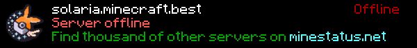 Solaria Minecraft Server Banner