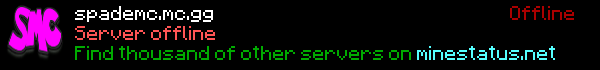 SpadeMC Minecraft Server Banner