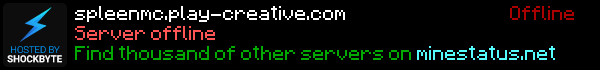 Spleen MC Minecraft Server Banner