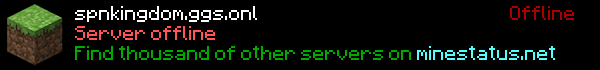 SpnKingdom Minecraft Server Banner
