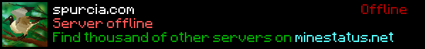 Spurcia Minecraft Server Banner