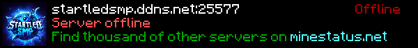 StartledSmp Minecraft Server Banner