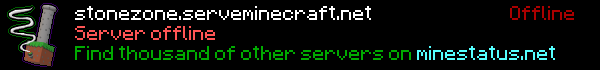 Stone Zone SMP Minecraft Server Banner