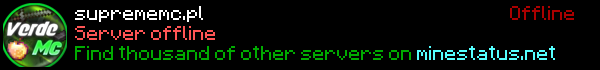 SupremeMC Minecraft Server Banner