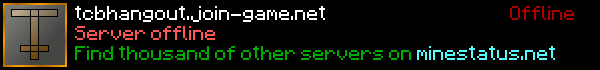 TC Blox Hangout Minecraft Server Banner