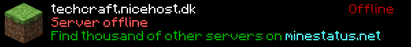 Techcraft Minecraft Server Banner