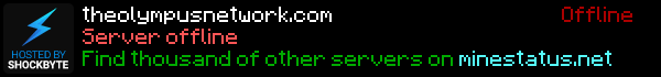 Olympus Networks Minecraft Server Banner