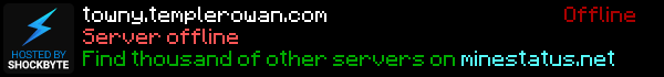 Temple Rowan Minecraft Server Banner