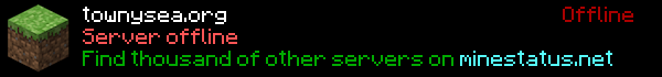 TownySea Minecraft Server Banner