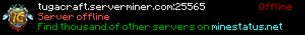 Tuga Craft Minecraft Server Banner