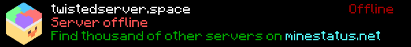 Twisted Network Minecraft Server Banner