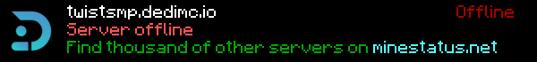 TwistSMP Minecraft Server Banner