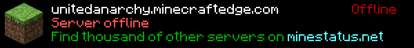 United Anarchy Minecraft Server Banner