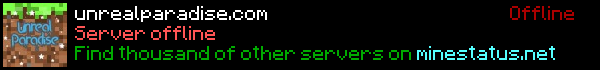 Unreal Paradise Network | Factions | SMP Minecraft Server Banner