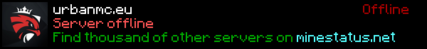 UrbanMC Minecraft Server Banner