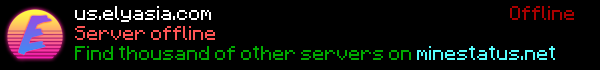 Elyasia Minecraft Server Banner