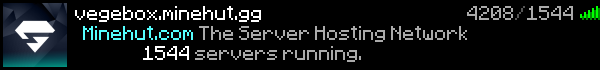 VegeBox Minecraft Server Banner