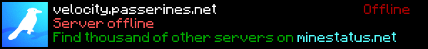 Velocity Minecraft Server Banner