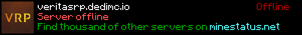 Veritas Roleplay Minecraft Server Banner