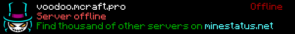 voodoo Minecraft Server Banner