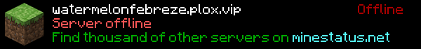 Watermelon Febreze Minecraft Server Banner
