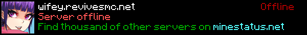 Wifey Minecraft Server Banner