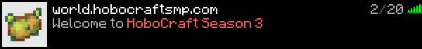 Hobocraft Minecraft Server Banner
