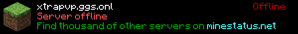 XtraPvP [1.8.8 - 1.15] Minecraft Server Banner