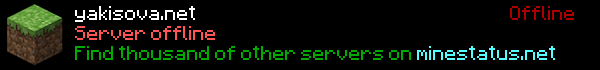 Yakisova SMP Minecraft Server Banner