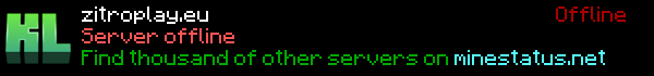 Zitroplay.eu Minecraft Server Banner