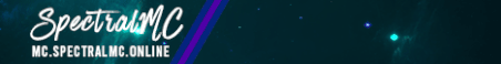 SpectralMC Minecraft Server Banner