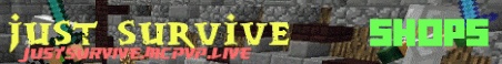 Just Survive Network Minecraft Server Banner