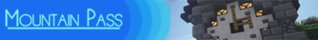 Mountain Pass Minecraft Server Banner
