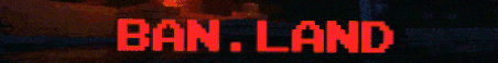🚫ban land | anarchy Ⓐ⚑🚫 Minecraft Server Banner