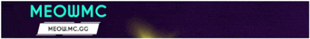 MeowMC Minecraft Server Banner