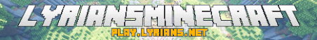 LyriansMinecraft Minecraft Server Banner