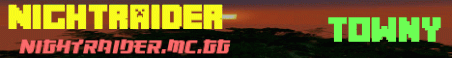 NightRaider Minecraft Server Banner
