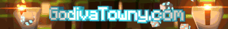 Godiva Towny Minecraft Server Banner