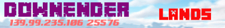 DownEnder Gaming Minecraft Server Banner