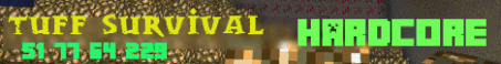 Tuff Survival Minecraft Server Banner