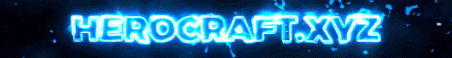 HeroCraft Minecraft Server Banner