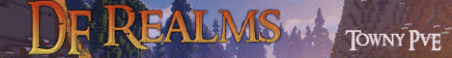 DF Realms Minecraft Server Banner