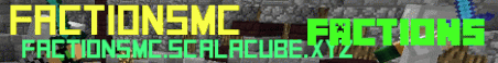 FactionsMC Minecraft Server Banner