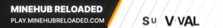 MineHub Reloaded Minecraft Server Banner