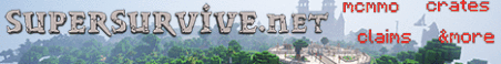 SuperSurvive Minecraft Server Banner