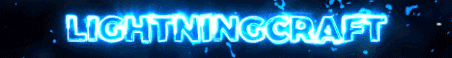 LightningCraft Minecraft Server Banner