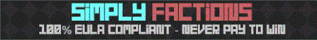 Simply Factions Minecraft Server Banner