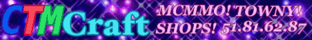 CTMCraft Minecraft Server Banner
